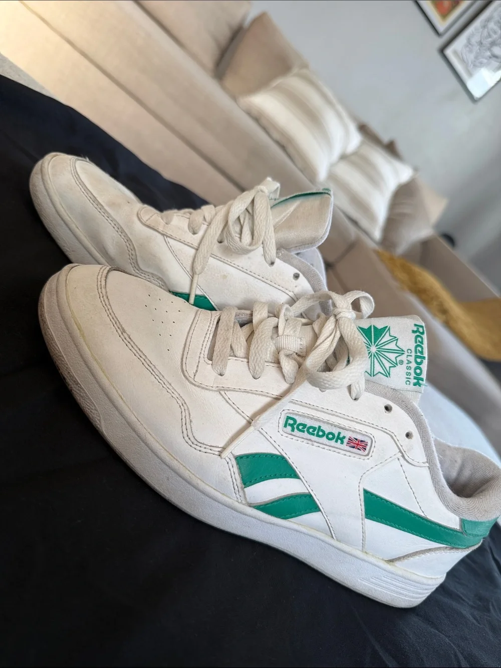 Reebok Club C Revenge White Glen Green Sneakers Men’s Size 10